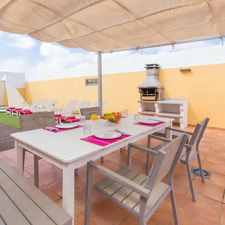 Villa Bella Lucia 3. Piscina Climatizada, Wifi, Bbq. Corralejo Exterior photo